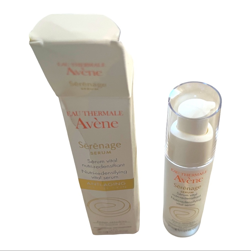 New in Box Eau Thermal Avene Serenage Serum French France Anti-Aging 1 fl oz